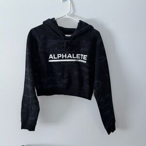 Alphalete cropped hoodie